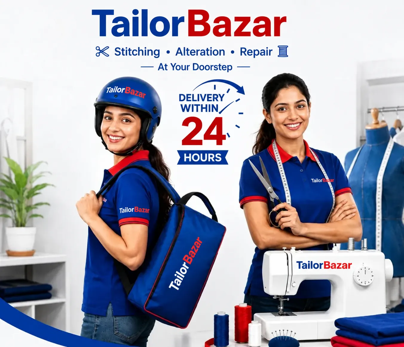 TailorBazar.com - Stitching, Alteration, Repair At Your Doorstep